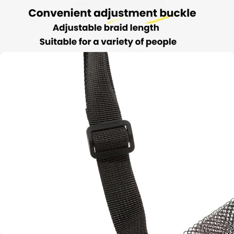 AOTU AT6945 Portable Large Capacity Beach Bag Mesh Skeleton Camping Bag