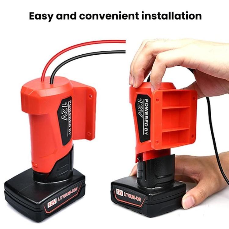 For Milwaukee Power Tool Lithium Battery Charger DIY Converter M12 Adapter