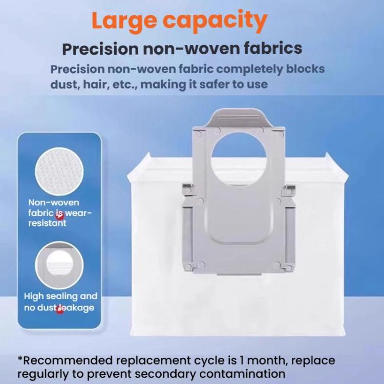 For Roborock G30 U Sweeping Robot Accessories, Spec: 2 Carbon Clip Dust Bags