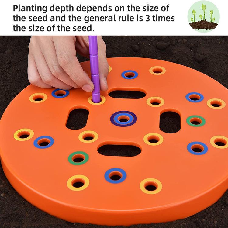Seeding Stencil Spacing Tool Vegetable Planting Board