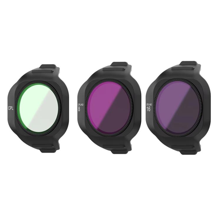 For DJI Mini 5 Pro Drone Magnetic Lens Filters CPL+ND8/PL+ND16/PL