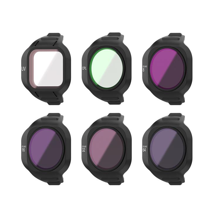 For DJI Mini 5 Pro Drone Magnetic Lens Filters ND8/PL+ND16/PL+ND32/PL+ND64/PL+UV+CPL
