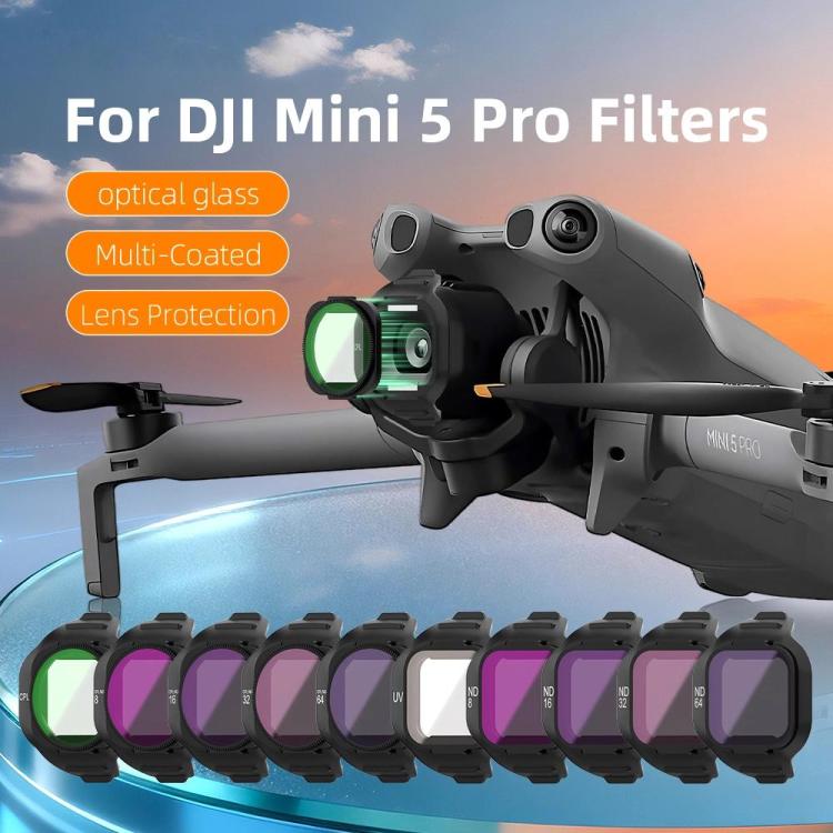For DJI Mini 5 Pro Drone Magnetic Lens Filters CPL