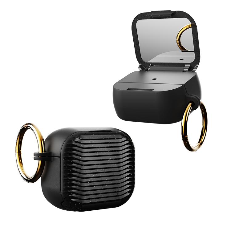 For Airpods 3 Beauty Mirror Phone Holder Earphone Case