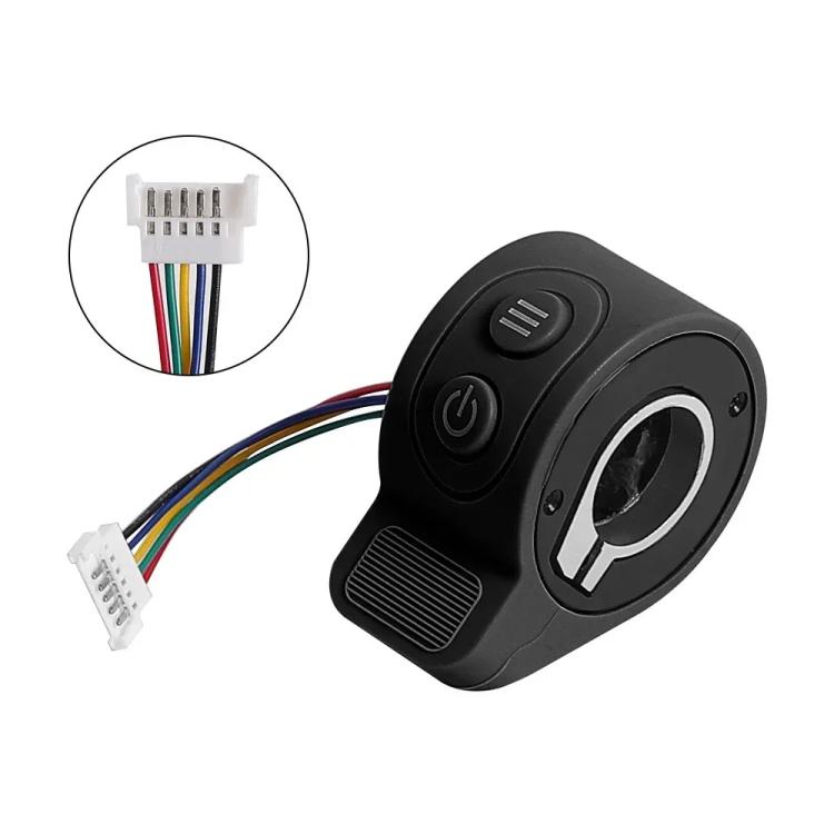 For HX X7 9cm Scooter Finger Picks Speed Controller Throttle Knob Assembly Accessories