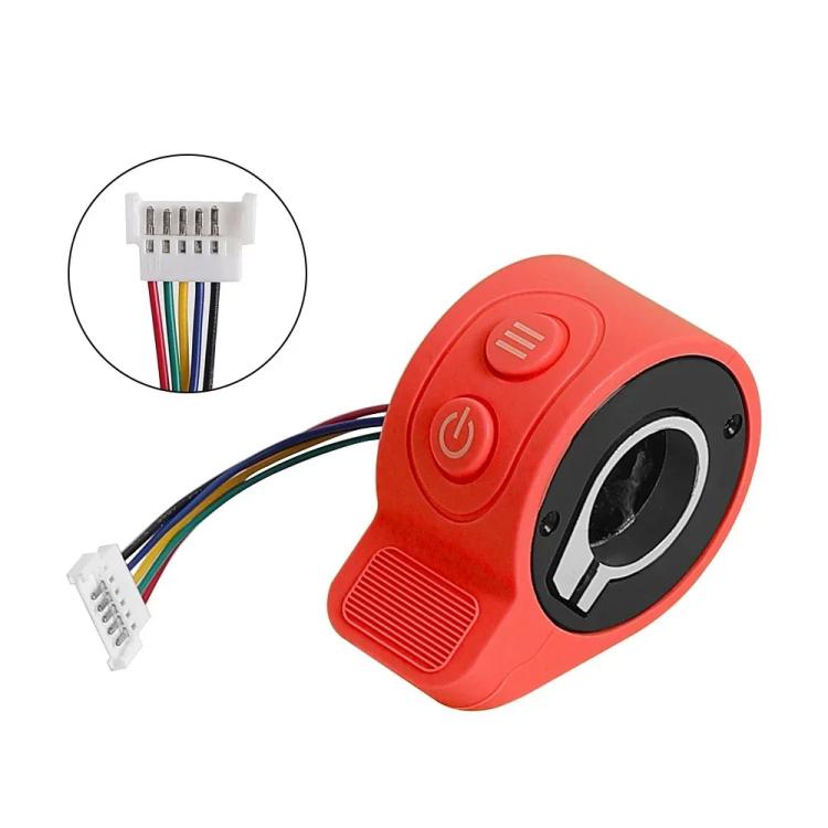 For HX X7 9cm Scooter Finger Picks Speed Controller Throttle Knob Assembly Accessories