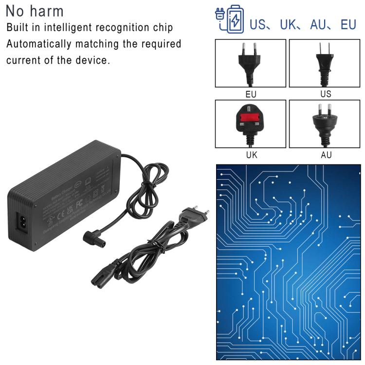 53V 2.3A Scooter Charger, For Xiaomi Scooter 4 Ultra / Xiaomi 4 Pro 2nd Gen / Navee S65 / Navee N65i US Plug