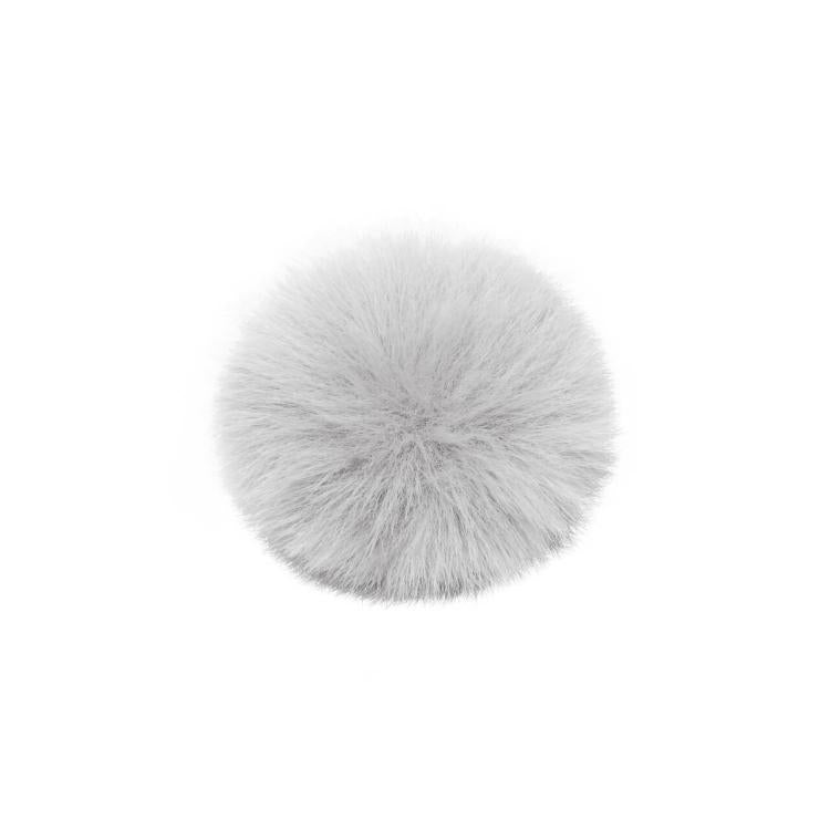 Original Windscreen For DJI Mic Mini  - Gray With White Clip