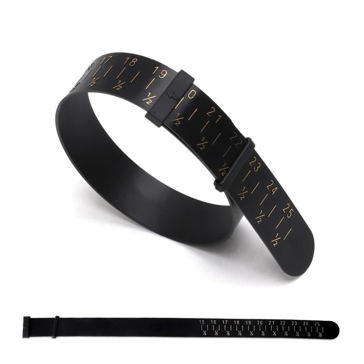 Bracelet Wrist Size Measuring Belt, Color: Black CN 15-25 cm
