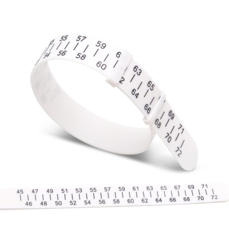 Bracelet Wrist Size Measuring Belt, Color: White EU 45-72mm