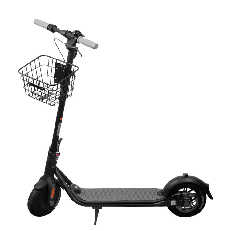 Electric Scooter Universal Front Basket Portable Practical Iron Tube Basket - Black