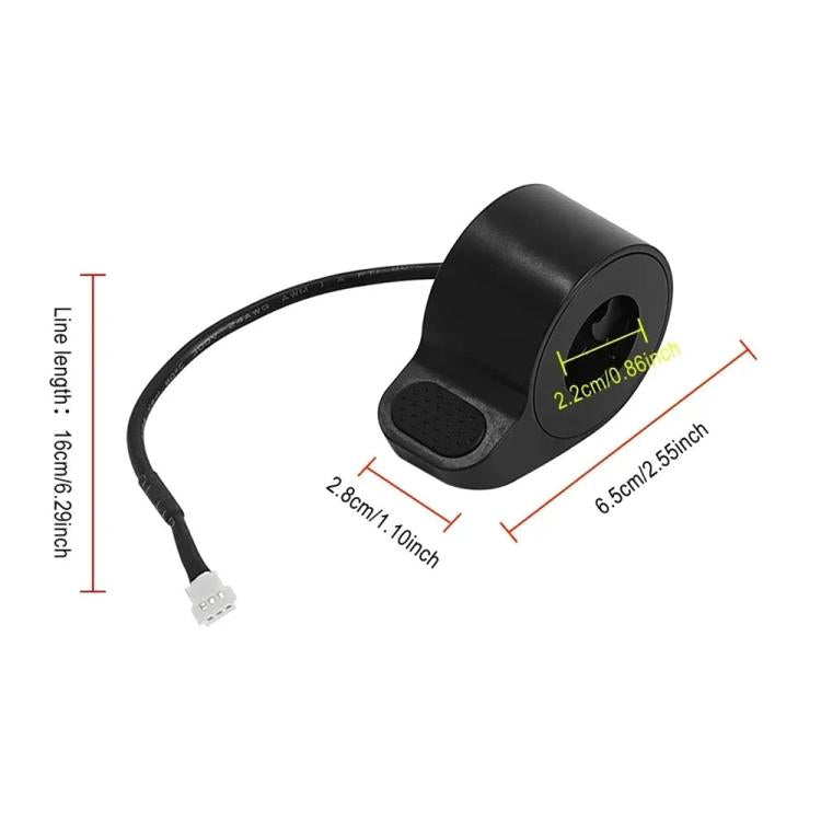 For iScooter I9 Pro Scooter Throttle Accelerator - Black Point