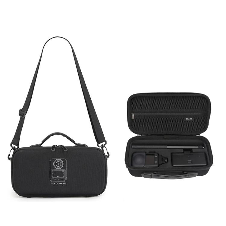 BKano Carrying Case for DJI Osmo 360 Adventure Combo Water-Resistant Hard Shell Shoulder/Handbag - Black