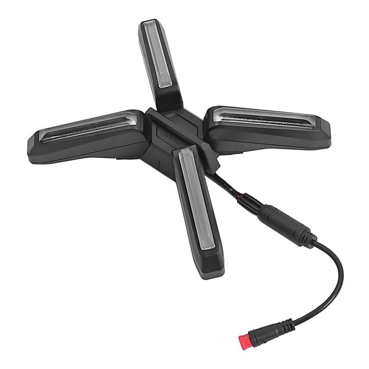 For Ninebot ZT3 / ZT3 Pro Electric Scooter X Type 4W Super Bright Headlight