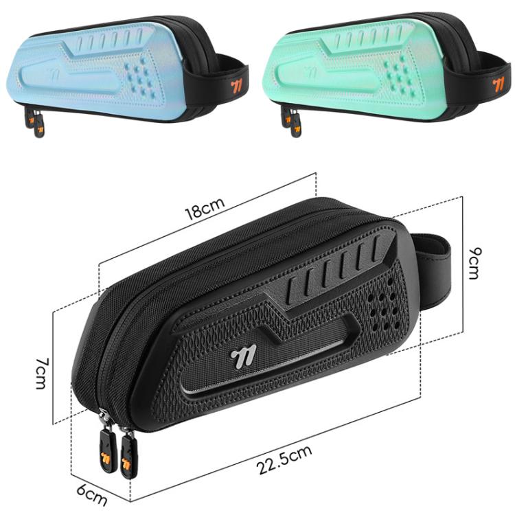 WEST BIKING EVA Portable Hard Shell Bicycle Top Tube Bag