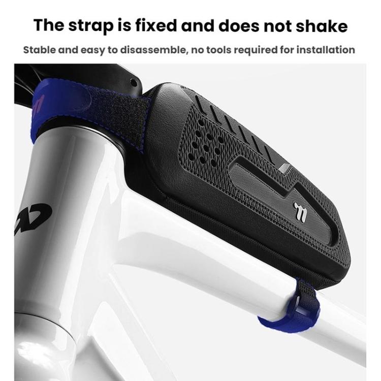 WEST BIKING EVA Portable Hard Shell Bicycle Top Tube Bag