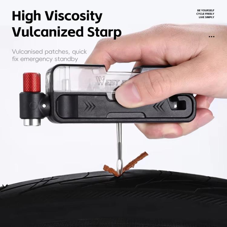 WEST BIKING Multi-Function Hexagonal Bicycle Repair Wrench Tool Set - Includes CO2 Valve