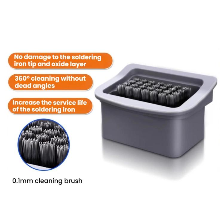 AiXun Soldering Iron Head 0.1mm Cleaning Brush 360 Degree No Dead Angle Cleaning De-Oxidized Layer Brush