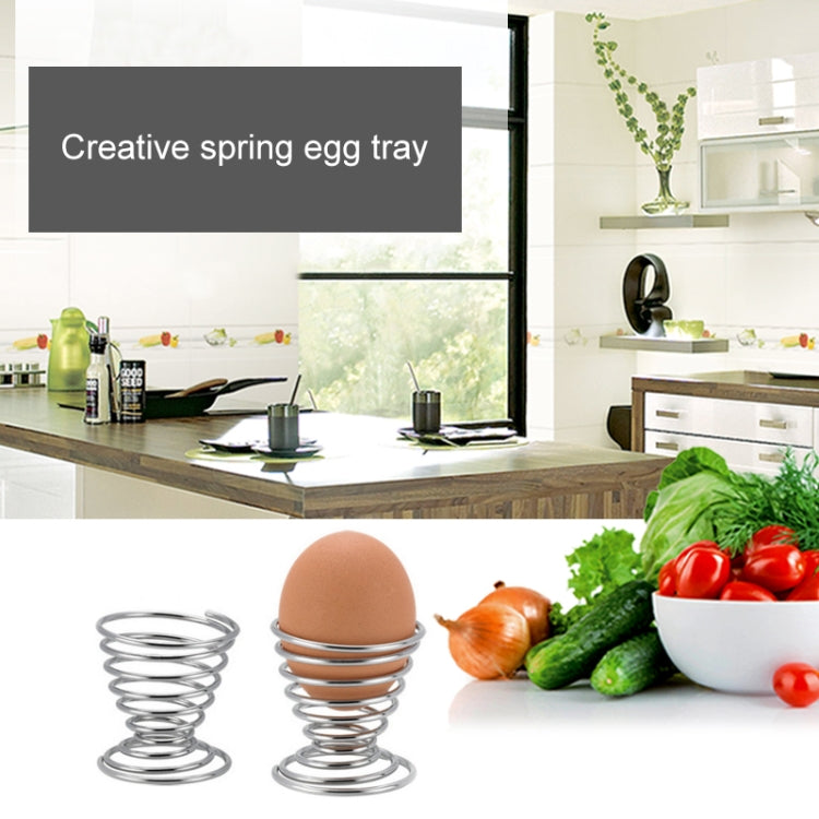 3 PCS Metal Egg Rack Durable Egg Seat Tool Kitchen Supplies