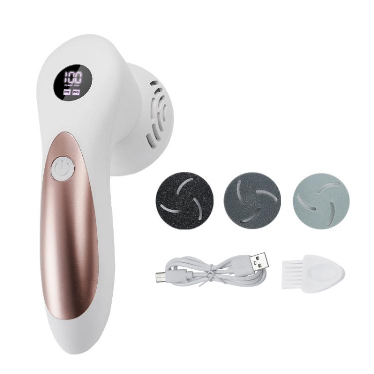 ZM-518 Electric Vacuum Callus Remover With Digital Display Dead Skin Callus Foot File Machine, Spec: White