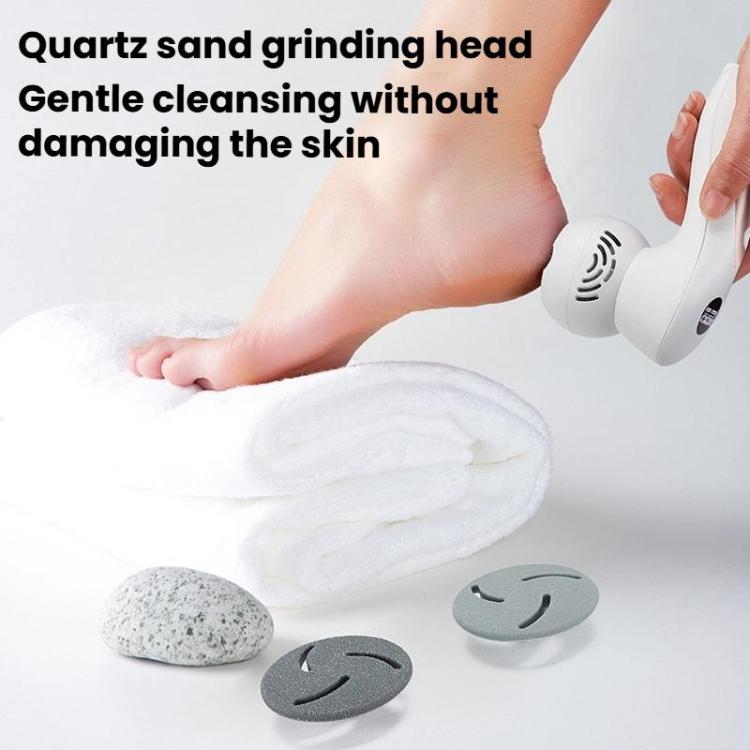ZM-518 Electric Vacuum Callus Remover With Digital Display Dead Skin Callus Foot File Machine, Spec: 13pcs White