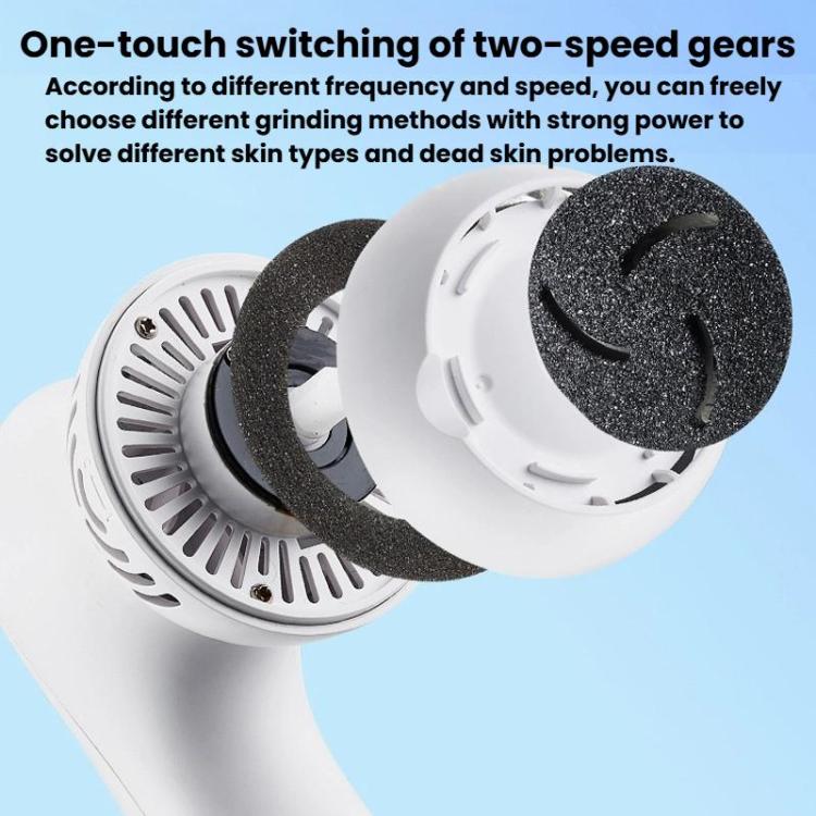 ZM-518 Electric Vacuum Callus Remover With Digital Display Dead Skin Callus Foot File Machine, Spec: 13pcs Black