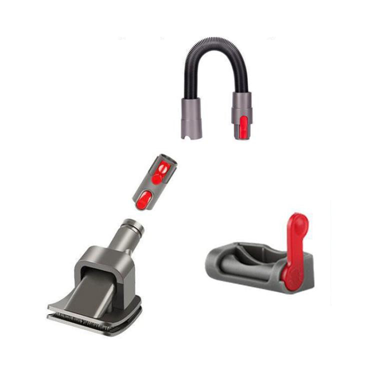4 In 1 Pet Grooming Brush Head Set For Dyson V15/V11/V10/V8/V7/V6 Vacuum Cleaner Accessories