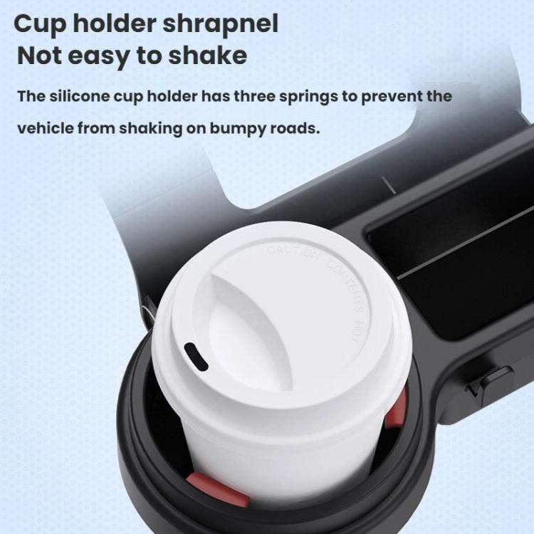 SHUNWEI Multifunctional Door Storage Cup Holder Mobile Phone Slot Storage Box - 202x176x91mm