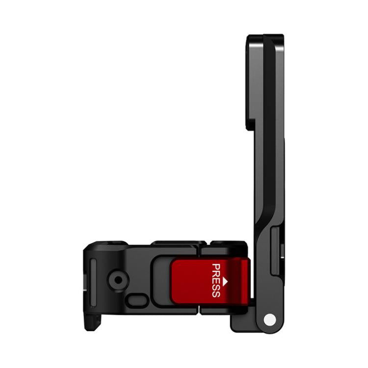For DJI OSMO POCKET 3 BRDRC Magnetic Mount Expandable Back Clip Adapter - Black