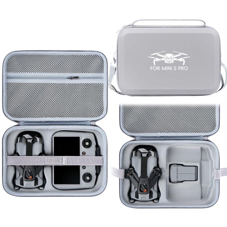 For DJI Mini 5 Pro & RC 2 PU Storage Bag Shoulder Carrying Bag