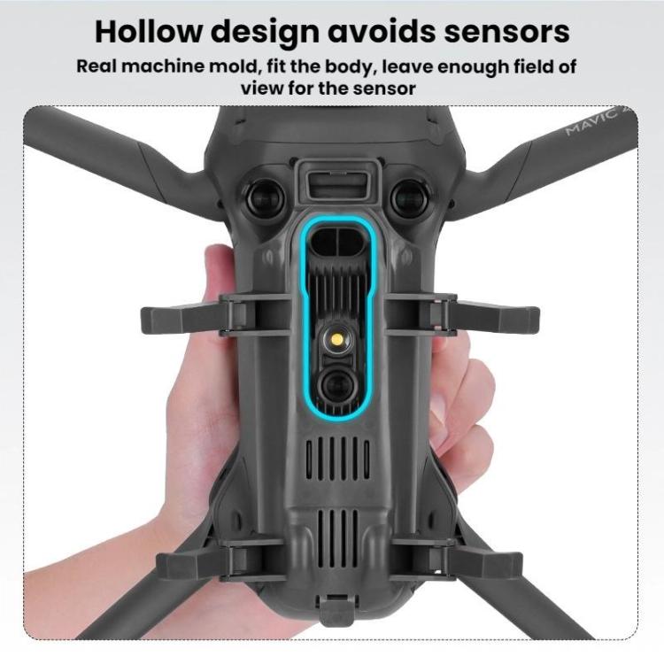 For DJI Mavic 4 Pro BRDRC Heightened Support Tripod Landing Gear Accessory - Gray