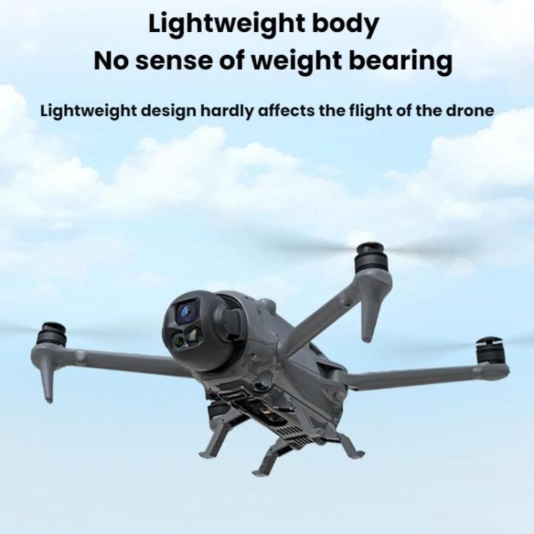 For DJI Mavic 4 Pro BRDRC Heightened Support Tripod Landing Gear Accessory - Gray