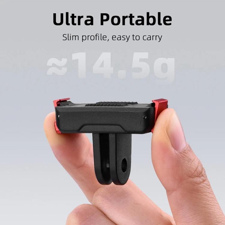 For DJI Osmo Nano Magnetic Quick-Release Base Two-Jaw Bracket, Version: Plastic