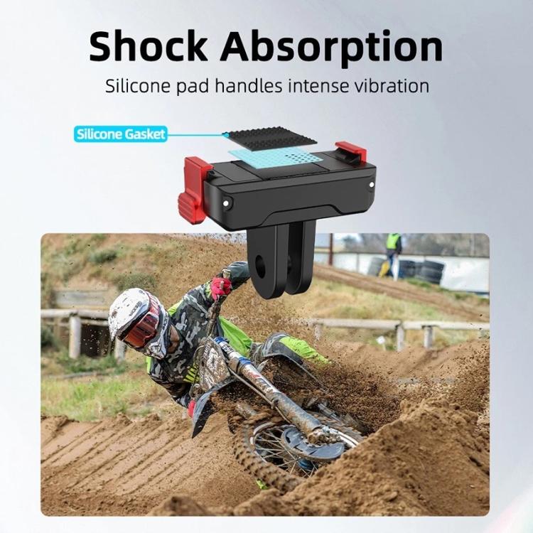 For DJI Osmo Nano Magnetic Quick-Release Base Two-Jaw Bracket, Version: Plastic