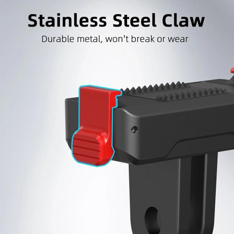 For DJI Osmo Nano Magnetic Quick-Release Base Two-Jaw Bracket, Version: Plastic