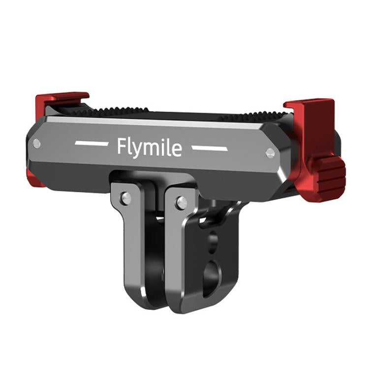 For DJI Osmo Nano Flymile Magnetic Quick-Release Base Two-Jaw Foldable Extension Bracket Accessories For Action Cameras, Version: Metal
