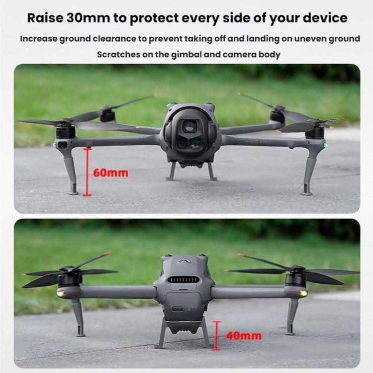 For DJI Mavic 4 Pro BRDRC Landing Heightening Tripod - Gray