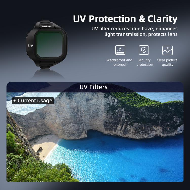 For DJI MINI 5 PRO BRDRC Drone Filters Lens Accessories, Specification: UV