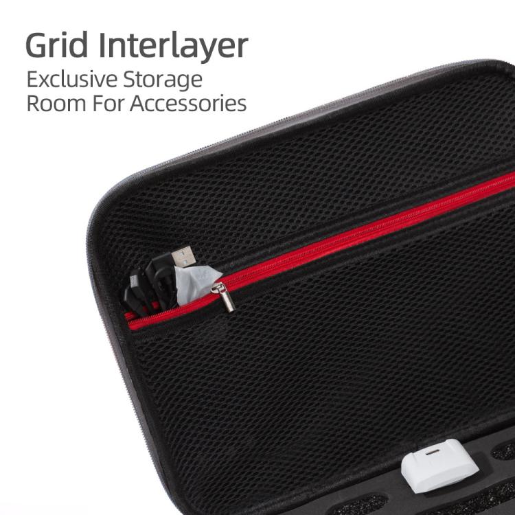 For DJI Mini 5 Pro & RC 2 / RC-N3 Remote Control Nylon Storage Bag Portable Travel Shoulder Bag - Gray