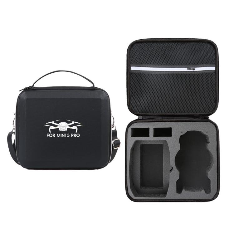 For DJI Mini 5 Pro & RC-N3 Remote Control Nylon Storage Bag Portable Handbag, Style: With Shoulder Strap Black