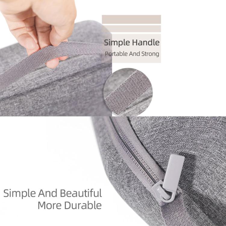 For DJI Mini 5 Pro & RC-N3 Remote Control Nylon Storage Bag Portable Handbag, Style: With Shoulder Strap Gray
