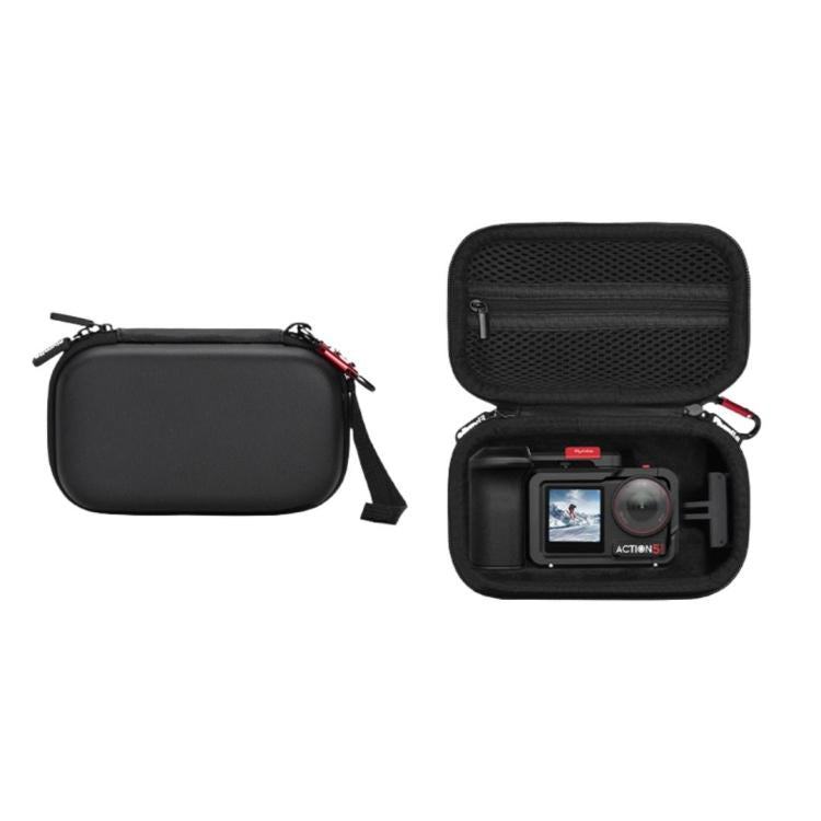 Flymile Carrying Case For DJI Osmo Action 5 Pro/4/3 Grip Cage Version Portable Handdbag - Black