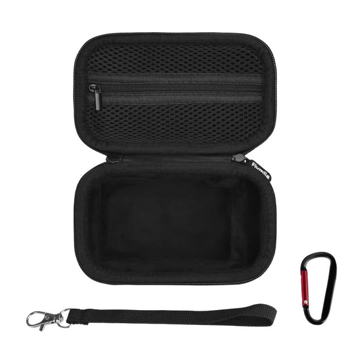 Flymile Carrying Case For DJI Osmo Action 5 Pro/4/3 Grip Cage Version Portable Handdbag - Black