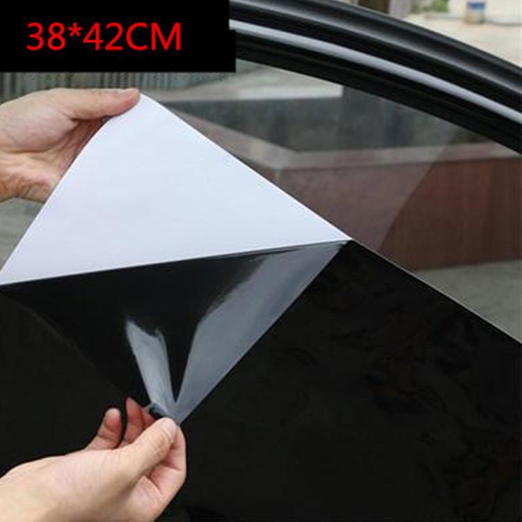 42 x 38cm 2pcs Car Heat-Insulating Sun-Shielding Static Cling Film Side Window Light-Blocking Sun Protection Film