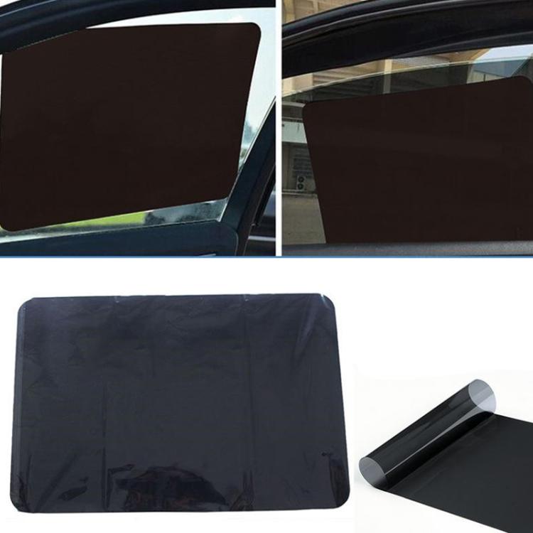 42 x 38cm 2pcs Car Heat-Insulating Sun-Shielding Static Cling Film Side Window Light-Blocking Sun Protection Film