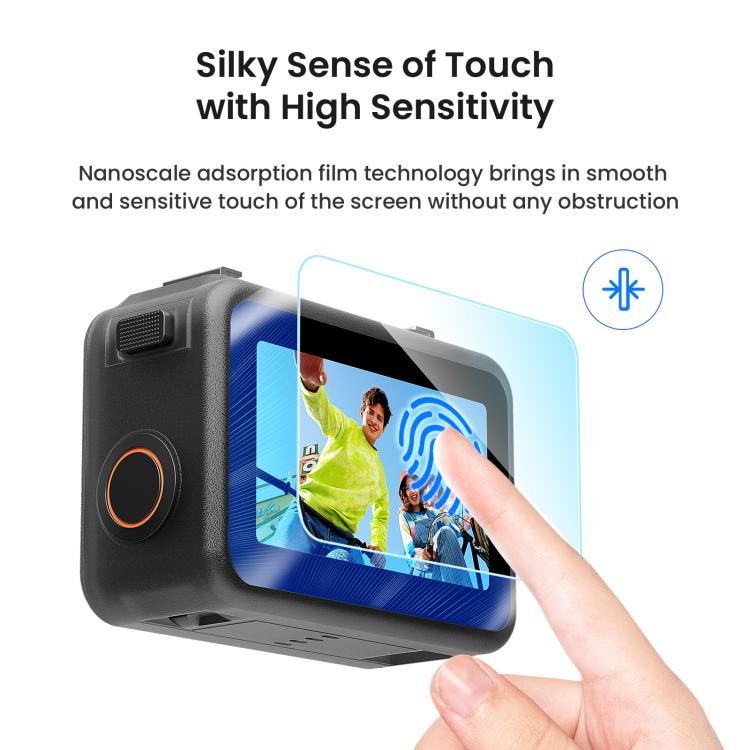 For DJI Osmo Nano aMagisn Tempered Glass Screen Protector Lens Film, Spec: 1set
