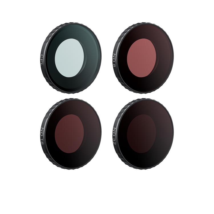 For Insta360 GO Ultra aMagisn Waterproof Filter Aluminum Alloy Frame Anti-fog Lens ND8/16/32+CPL