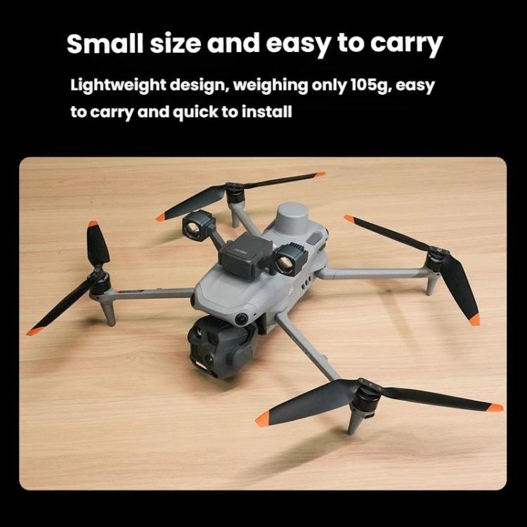 For DJI Matrice 4E / 4T LKTOP KL340 40W Searchlight Drone Mounted Colorful Flashing Lamp