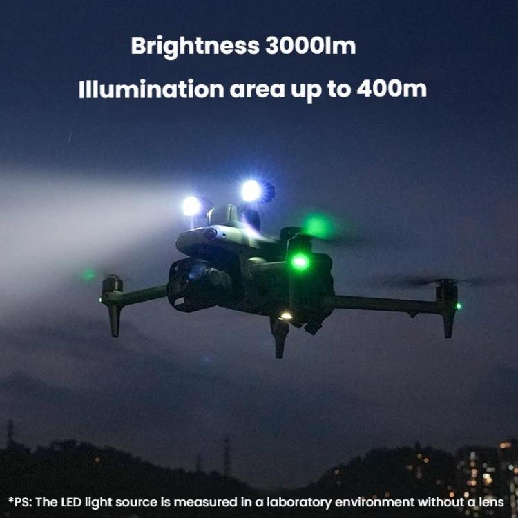 For DJI Matrice 4E / 4T LKTOP KL340 40W Searchlight Drone Mounted Colorful Flashing Lamp