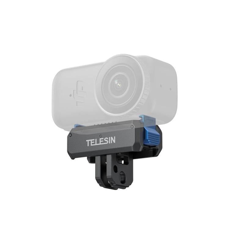 For DJI Osmo Nano TELESIN Magnetic Quick-Release Charging Base Rechargeable Adapter Mount - Black